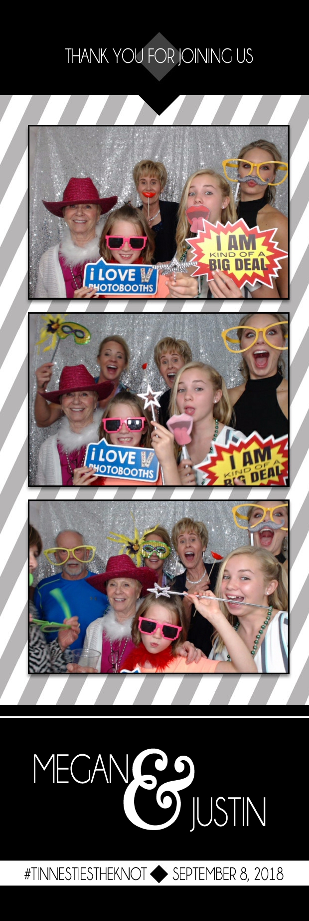 Megan and Justin's Wedding | View more photos from the event at gallery.photoboothbillings.com/u/PhotoBoothBillings/Megan-and-Justins-Wedding